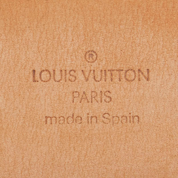 ルイ ヴィトン ダミエ サンチュール T＆B ベルト サイズ：100/40 N6875W ブラウン PVC レザー レディース LOUIS VUITTON 【中古】