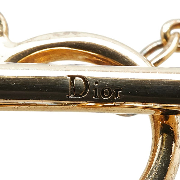 ディオール カナージュ ハート ネックレス ゴールド メッキ レディース Dior 【中古】
