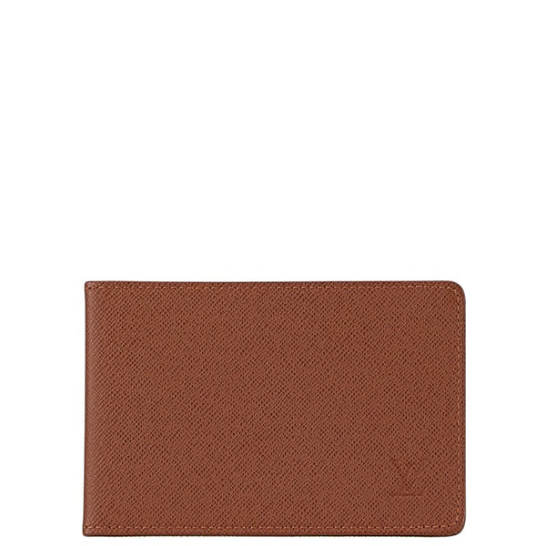 ルイ ヴィトン タイガ パスケース MB0072A ブラウン レザー レディース LOUIS VUITTON 【中古】