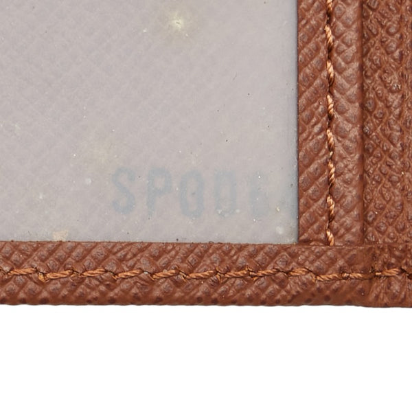 ルイ ヴィトン タイガ パスケース MB0072A ブラウン レザー レディース LOUIS VUITTON 【中古】