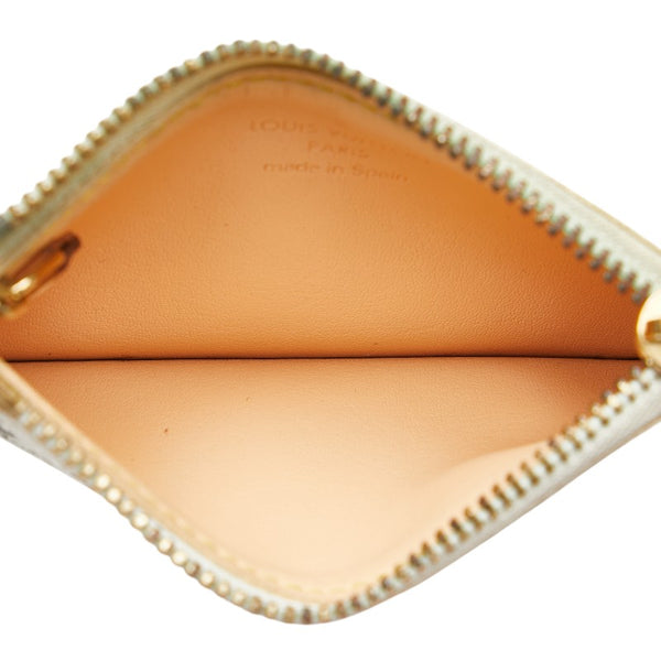 ルイ ヴィトン モノグラム ポシェット クレ コインケース 小銭入れ M92655 ブロン マルチカラー PVC レザー レディース LOUIS VUITTON 【中古】
