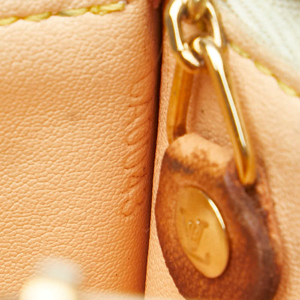 ルイ ヴィトン モノグラム ポシェット クレ コインケース 小銭入れ M92655 ブロン マルチカラー PVC レザー レディース LOUIS VUITTON 【中古】