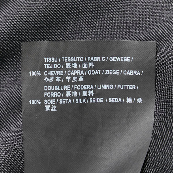 サンローラン ミニスカート F34 ブラック スウェード レディース SAINT LAURENT 【中古】