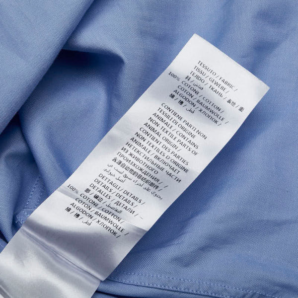 グッチ シャツ 長袖 ハート プリント サイズ：38 ライトブルー コットン レディース GUCCI 【中古】