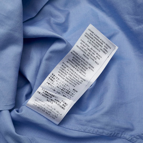 グッチ シャツ 長袖 ハート プリント サイズ：38 ライトブルー コットン レディース GUCCI 【中古】