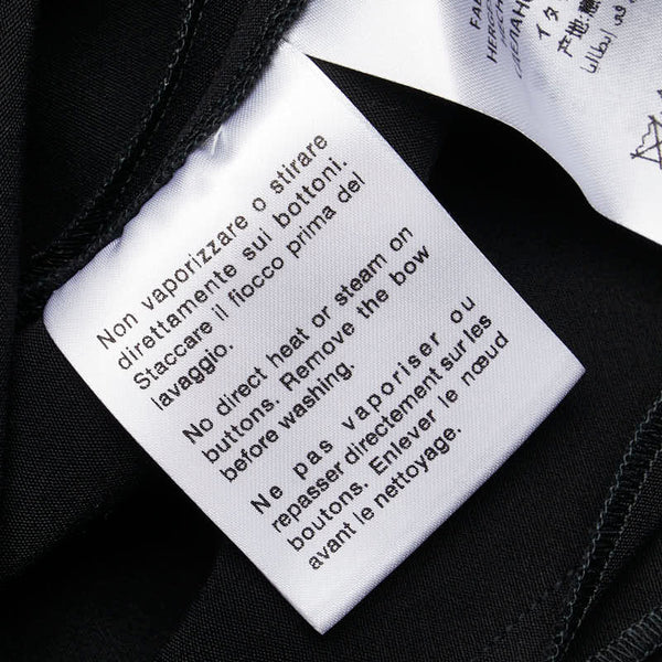 グッチ シェリーライン リボン ビジュー パンツ スキニー サイズ：36 ブラック コットン ナイロン ポリウレタン レディース GUCCI 【中古】