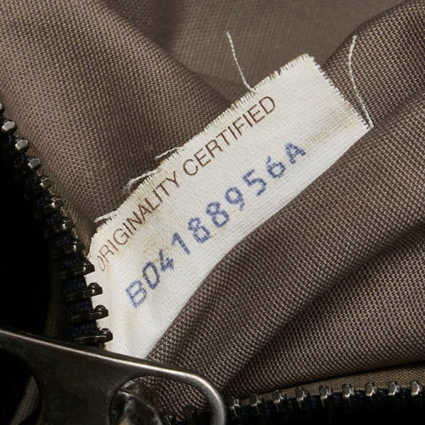ボッテガヴェネタ イントレチャート ビジネスバッグ ブラック カーキ レザー レディース BOTTEGAVENETA 【中古】