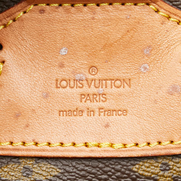 ルイ ヴィトン モノグラム モンスリMM リュック バックパック M51136 ブラウン PVC レザー レディース LOUIS VUITTON 【中古】