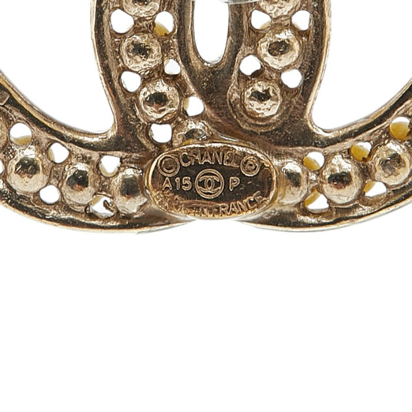 シャネル ココマーク ピアス ゴールド メッキ フェイクパール レディース CHANEL 【中古】