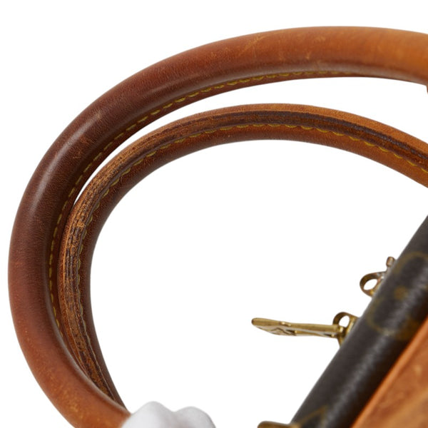 ルイ ヴィトン モノグラム ドーヴィル ハンドバッグ M47270 ブラウン PVC レザー レディース LOUIS VUITTON 【中古】