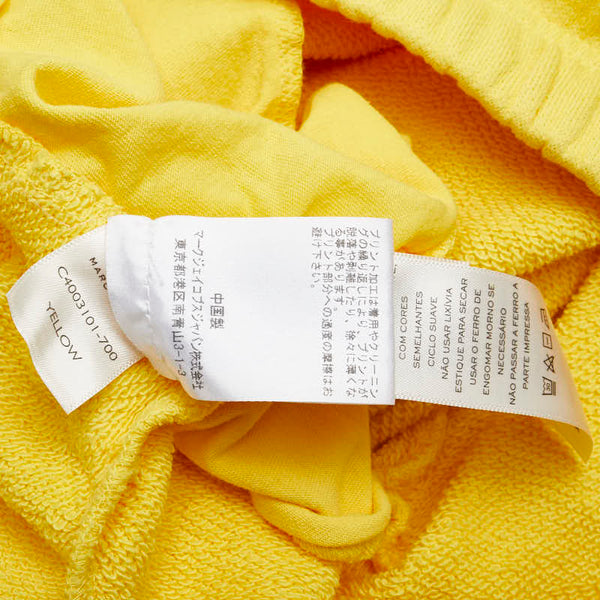 マークジェイコブス PEANUTS ピーナッツ コラボ ウッドストック THE GYM PANT ジャージ スウェットパンツ サイズ:S イエロー コットン レディース MARC JACOBS 【中古】