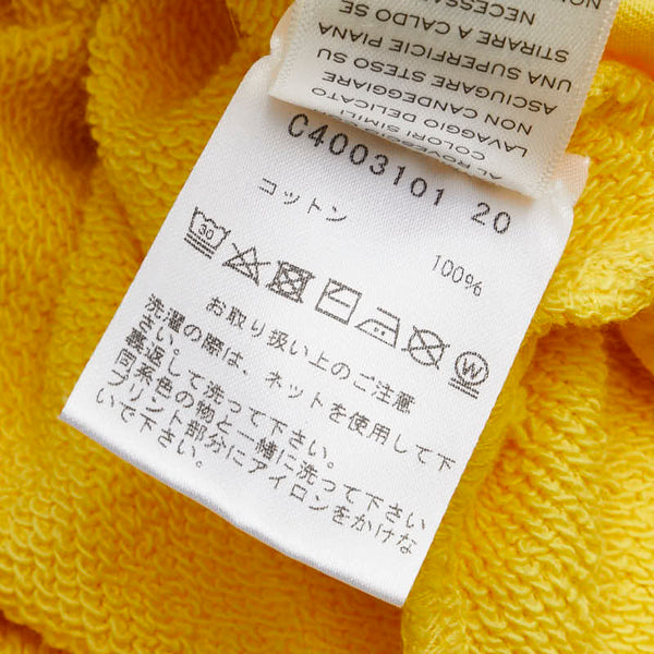 マークジェイコブス PEANUTS ピーナッツ コラボ ウッドストック THE GYM PANT ジャージ スウェットパンツ サイズ:S イエロー コットン レディース MARC JACOBS 【中古】