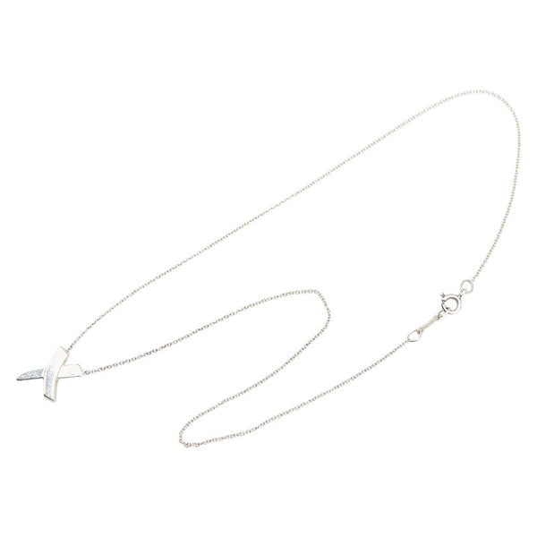 ティファニー キス ピアス ネックレス セット SV925 シルバー レディース TIFFANY&Co. 【中古】