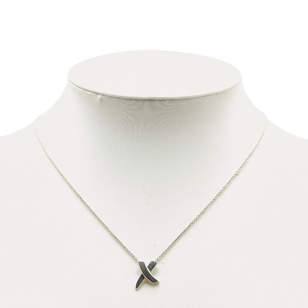 ティファニー キス ピアス ネックレス セット SV925 シルバー レディース TIFFANY&Co. 【中古】