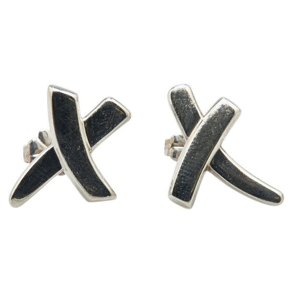 ティファニー キス ピアス ネックレス セット SV925 シルバー レディース TIFFANY&Co. 【中古】