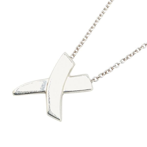 ティファニー キス ピアス ネックレス セット SV925 シルバー レディース TIFFANY&Co. 【中古】