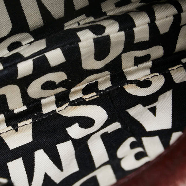 マークバイマークジェイコブス 斜め掛け ショルダーバッグ ブラウン レザー レディース MARC BY MARC JACOBS 【中古】
