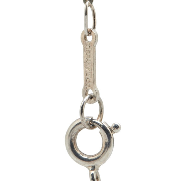 ティファニー オープンハート ネックレス シルバー SV925 シルバー レディース TIFFANY&Co. 【中古】
