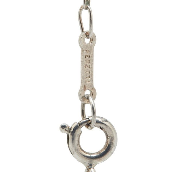 ティファニー オープンハート ネックレス シルバー SV925 シルバー レディース TIFFANY&Co. 【中古】