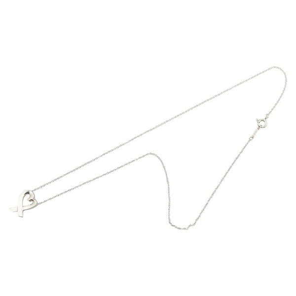 ティファニー パロマ ピカソ ラビングハート ネックレス SV925 シルバー レディース TIFFANY&Co. 【中古】