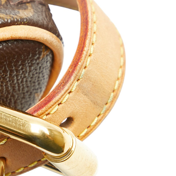 ルイ ヴィトン モノグラム ラヴェッロGM 斜め掛け ショルダーバッグ M52077 ブラウン PVC レザー レディース LOUIS VUITTON 【中古】