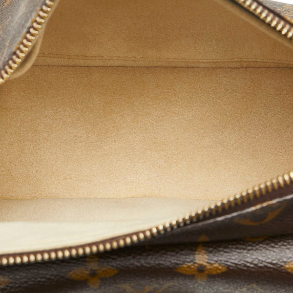ルイ ヴィトン モノグラム ラヴェッロGM 斜め掛け ショルダーバッグ M52077 ブラウン PVC レザー レディース LOUIS VUITTON 【中古】