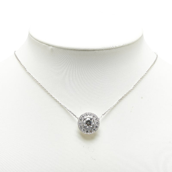Pt900 プラチナ Pt850 プラチナ 合成ダイヤ2.05ct ダイヤ0.68ct ペンダントネックレス レディース 【中古】