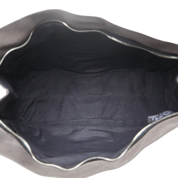 エルメス フールトゥ クラッチバッグ セカンドバッグ グレー キャンバス レディース HERMES 【中古】