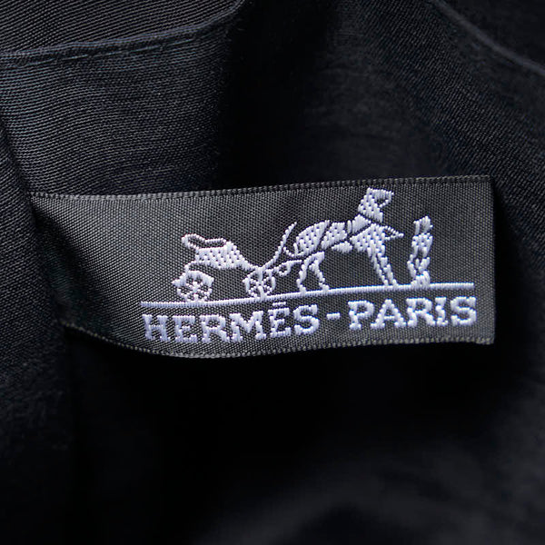 エルメス フールトゥ クラッチバッグ セカンドバッグ グレー キャンバス レディース HERMES 【中古】