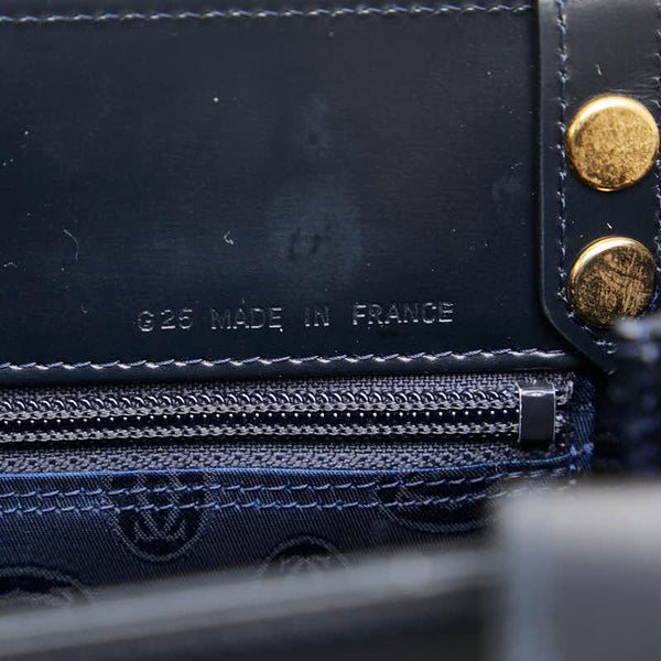 カルティエ ミニハンドバッグ ブラック レザー レディース CARTIER 【中古】