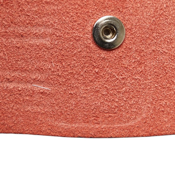 エルメス ユリスPM 手帳カバー 11穴 レッド トゴ レディース HERMES 【中古】