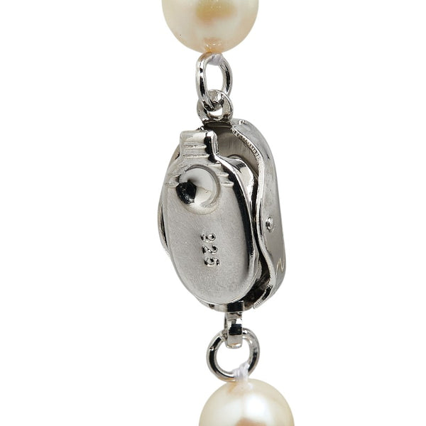 SV925 シルバー アコヤパール6.5mm ネックレス レディース 【中古】
