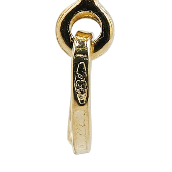 K18YG イエローゴールド ランプ モチーフ ペンダントトップ レディース 【中古】