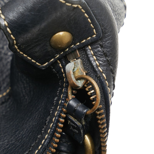 コーチ トートバッグ ワンショルダーバッグ 10400 ブラック レザー レディース COACH 【中古】