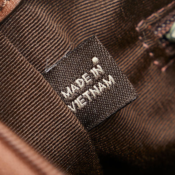 コーチ シグネチャー ショルダーバッグ F42835 ベージュ キャンバス レザー レディース COACH 【中古】