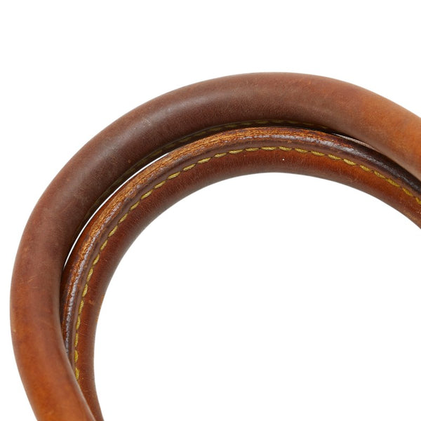 ルイ ヴィトン モノグラム スピーディ25 ハンドバッグ ミニボストンバッグ M41528 ブラウン PVC レザー レディース LOUIS VUITTON 【中古】