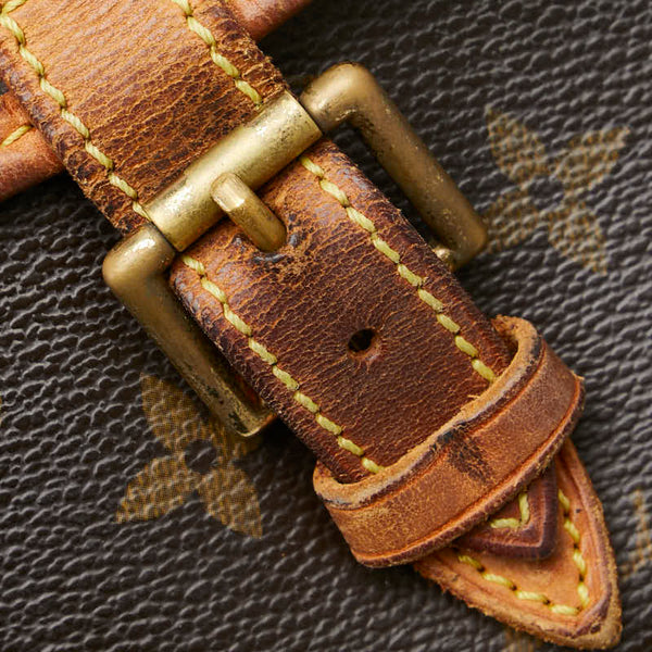 ルイ ヴィトン モノグラム ソローニュ 斜め掛け ショルダーバッグ M42250 ブラウン PVC レザー レディース LOUIS VUITTON 【中古】