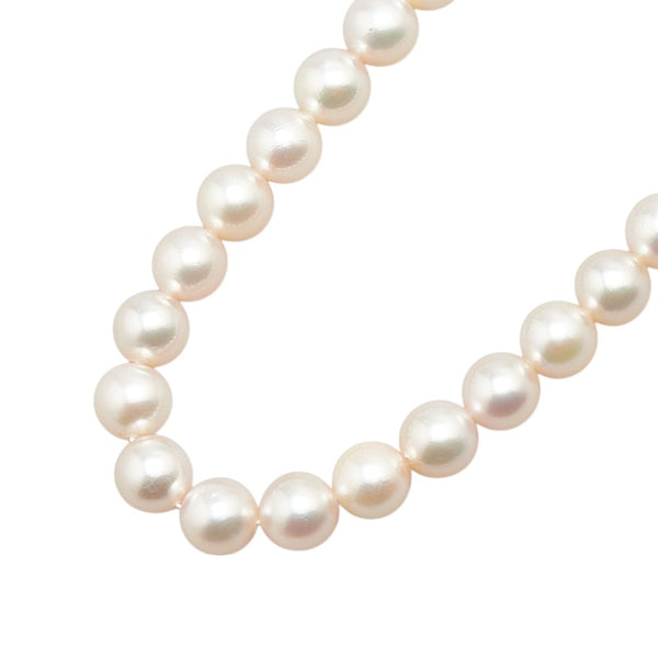 スターリングシルバー アコヤパール7～7.5mm ネックレス レディース 【中古】
