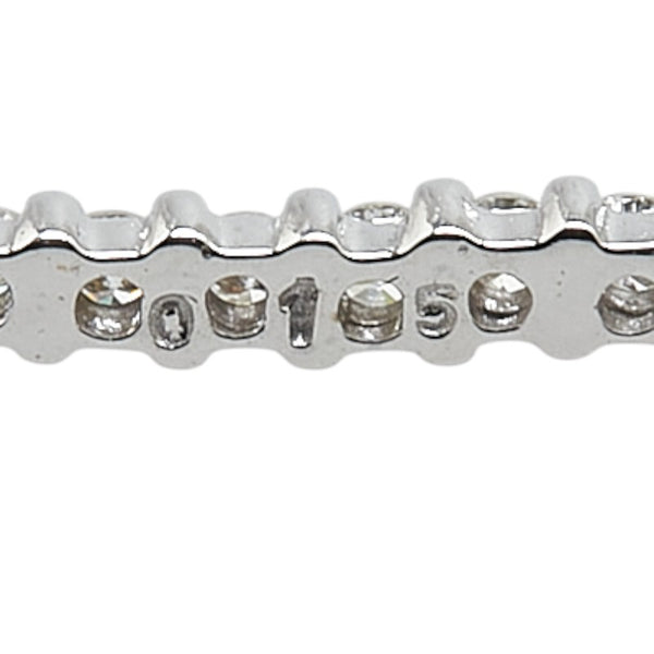 K18WG ホワイトゴールド ダイヤ0.30ct ピアス レディース 【中古】