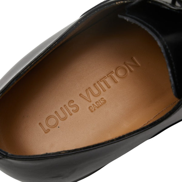 ルイ ヴィトン オックスフォード ビジネス シューズ サイズ:6 1/2 ブラック レザー メンズ LOUIS VUITTON 【中古】