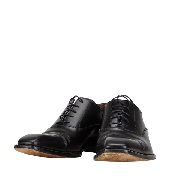 ルイ ヴィトン オックスフォード ビジネス シューズ サイズ:6 1/2 ブラック レザー メンズ LOUIS VUITTON 【中古】