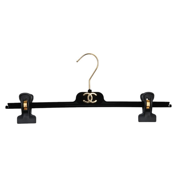 シャネル ツイード ノーカラージャケット ココマークボタン ジャケット スカート セットアップ サイズ：40 ブラック ホワイト ナイロン シルク ポリウレタン レディース CHANEL 【中古】