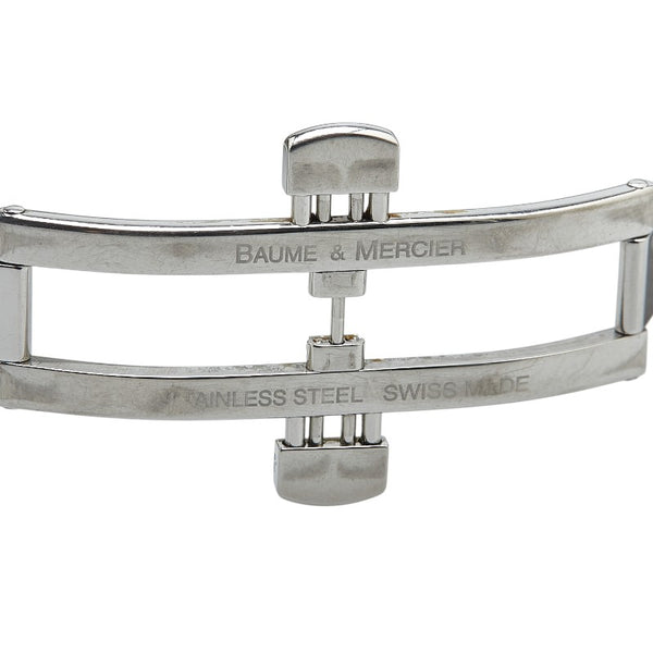ボーム＆メルシェ ケープランド 腕時計 65366 自動巻き シルバー文字盤 ステンレススチール メンズ Baume & Mercier 【中古】
