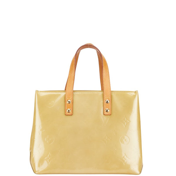 ルイ ヴィトン モノグラム ヴェルニ リードPM ハンドバッグ M91144 ベージュ パテントレザー レディース LOUIS VUITTON 【中古】