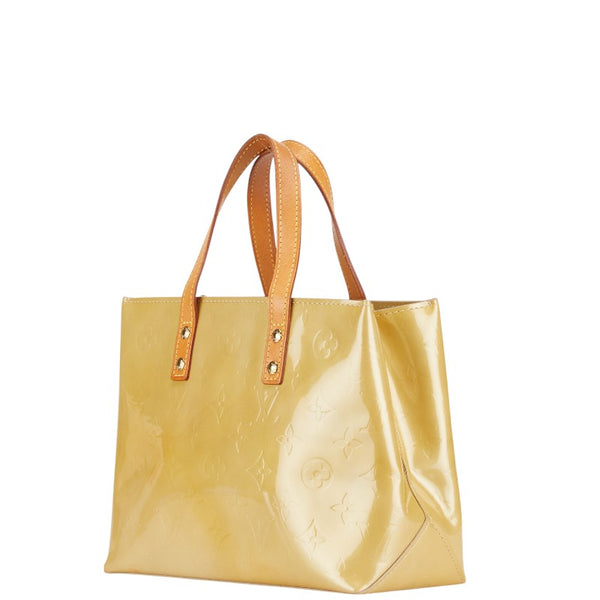 ルイ ヴィトン モノグラム ヴェルニ リードPM ハンドバッグ M91144 ベージュ パテントレザー レディース LOUIS VUITTON 【中古】