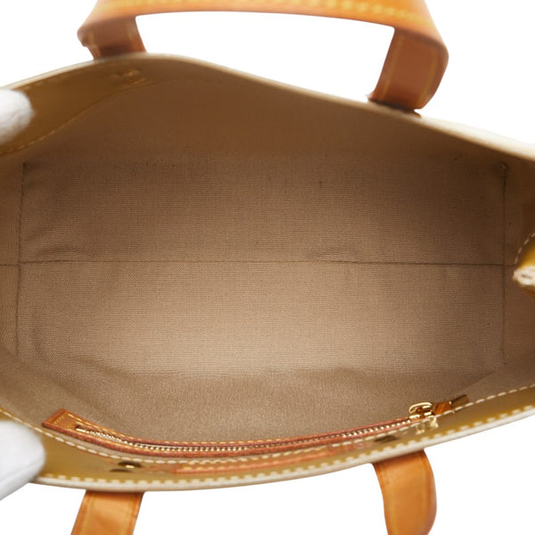 ルイ ヴィトン モノグラム ヴェルニ リードPM ハンドバッグ M91144 ベージュ パテントレザー レディース LOUIS VUITTON 【中古】