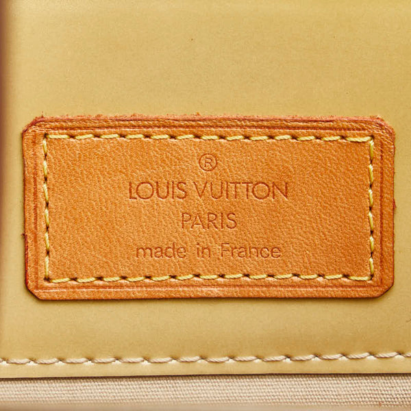 ルイ ヴィトン モノグラム ヴェルニ リードPM ハンドバッグ M91144 ベージュ パテントレザー レディース LOUIS VUITTON 【中古】