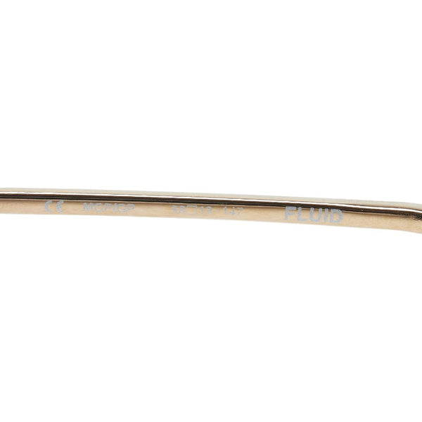 クロムハーツ FLUID フルイド フィリグリー モチーフ サングラス ゴールド イエロー メッキ メンズ CHROME HEARTS 【中古】