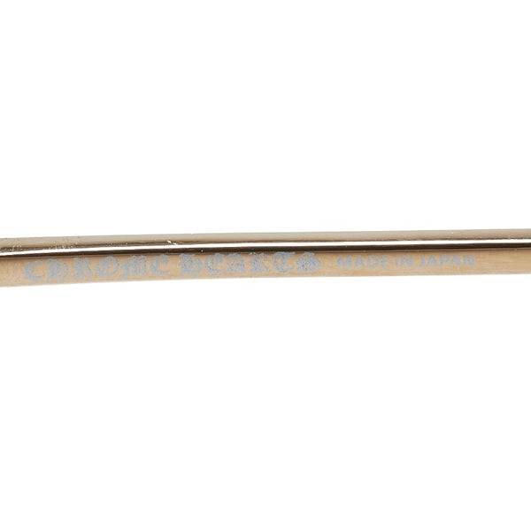 クロムハーツ FLUID フルイド フィリグリー モチーフ サングラス ゴールド イエロー メッキ メンズ CHROME HEARTS 【中古】