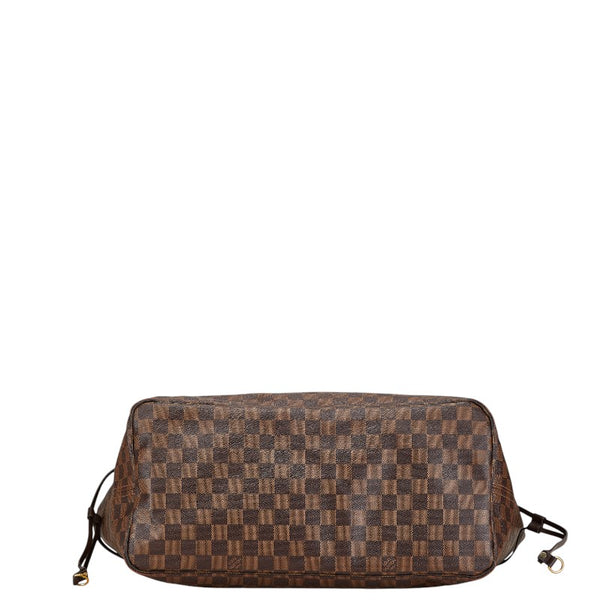 ルイ ヴィトン ダミエ ネヴァーフルGM トートバッグ N41357 ブラウン PVC レザー レディース LOUIS VUITTON 【中古】